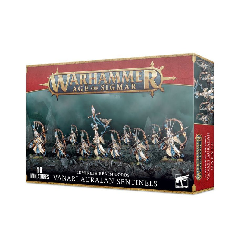 WH AOS LUMINETH REALM LORDS VANARI AURALAN SENTINELS - 8758