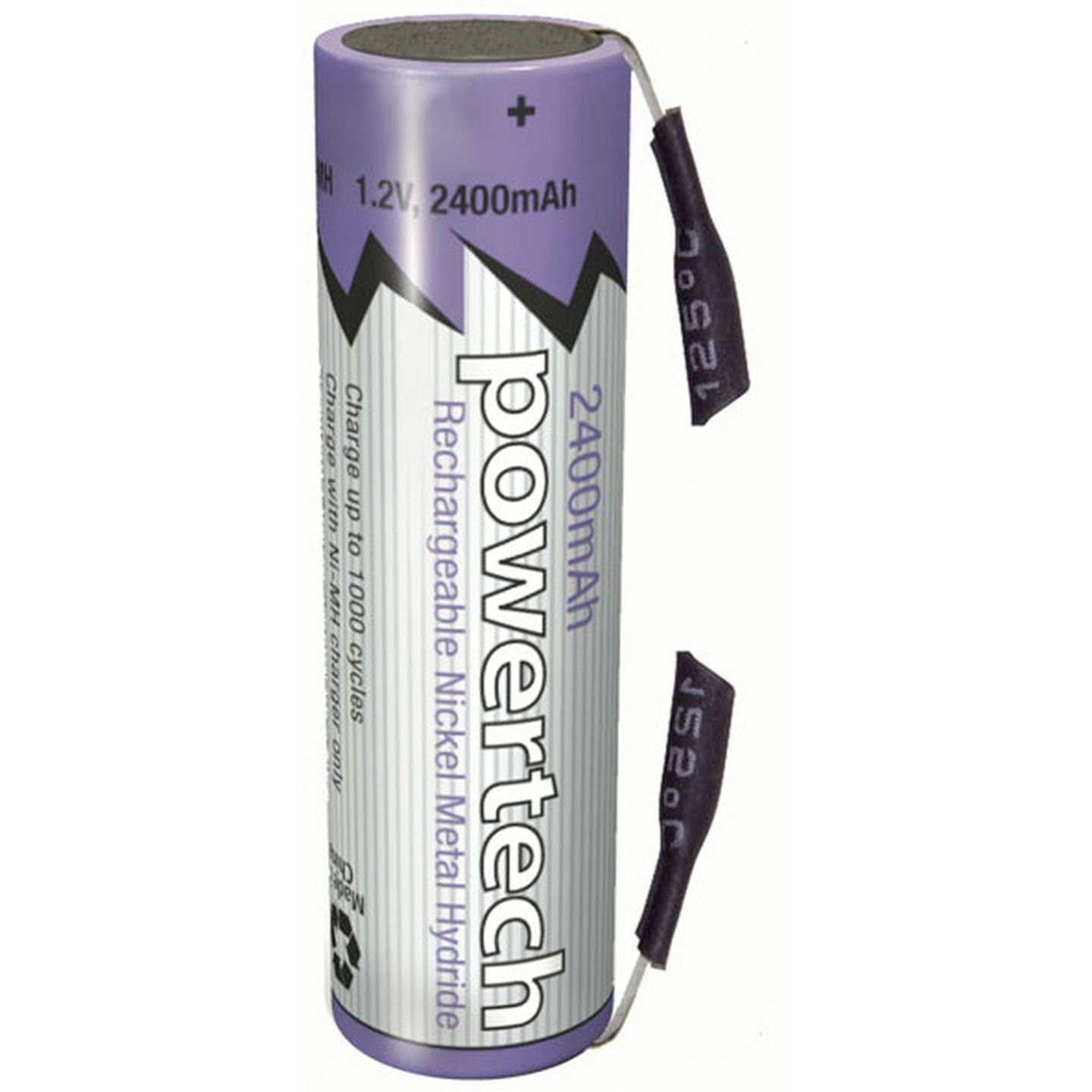 POWERTECH NIMH 1.2V 2400 MAH TAGGED - SB1728