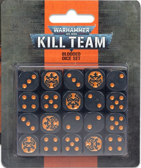 WH40K KILL TEAM DICE BLOODED - 10252