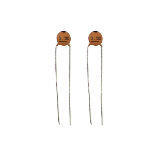 CAPACITOR CER 50V NPO 5MM LS 3.3PF - RC5306
