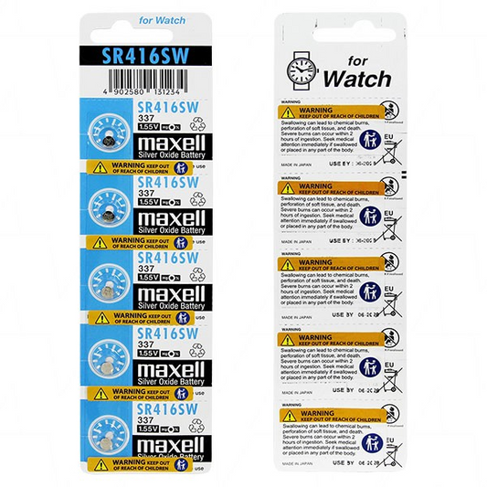 MAXWELL SR416SW 337 BATTERY - 38005-015