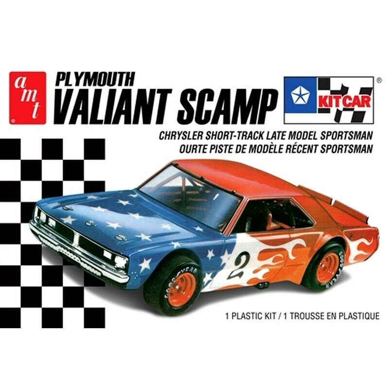 AMT 1:25 PLYMOUTH VALIANT SCAMP KIT CAR - R2AMT1171