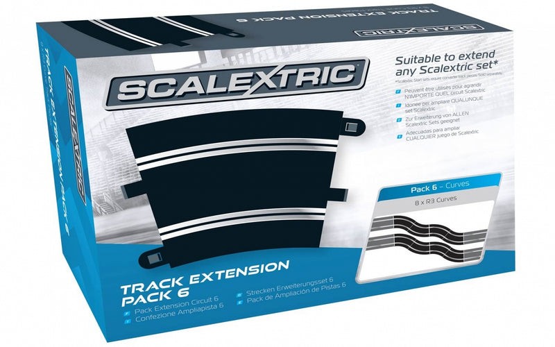 SCALEXTRIC TRACK EXTENSION PACK 6 - C8555