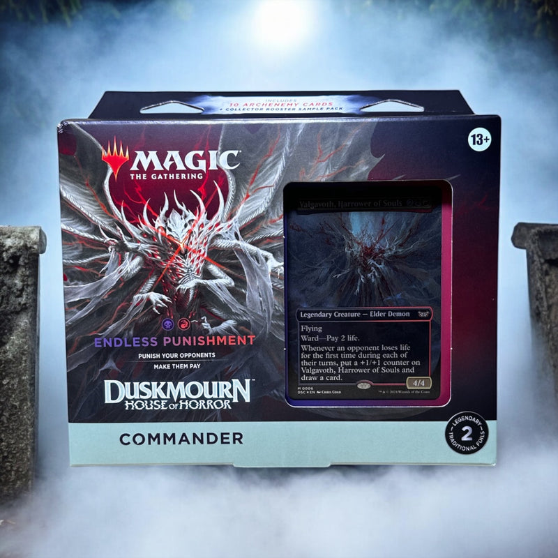 MAGIC DUSKMOURN HOUSE OF HORROR COMMANDER DECK DISPLAY - ASSORTED - D34470000