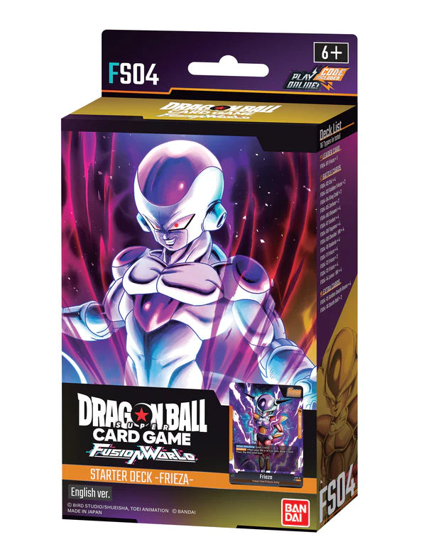 DRAGON BALL SUPER TCG FUSION WORLD FS04 FRIEZA STARTER DECK - 2710251