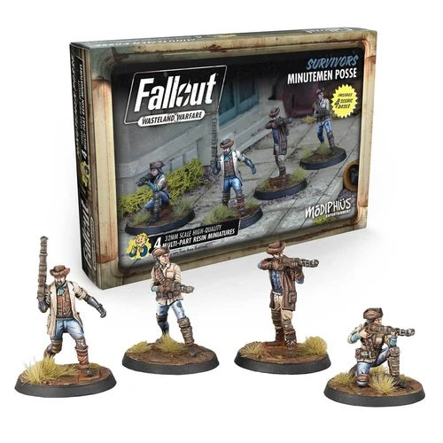 Fallout Wasteland Warfare - Minutemen Posse