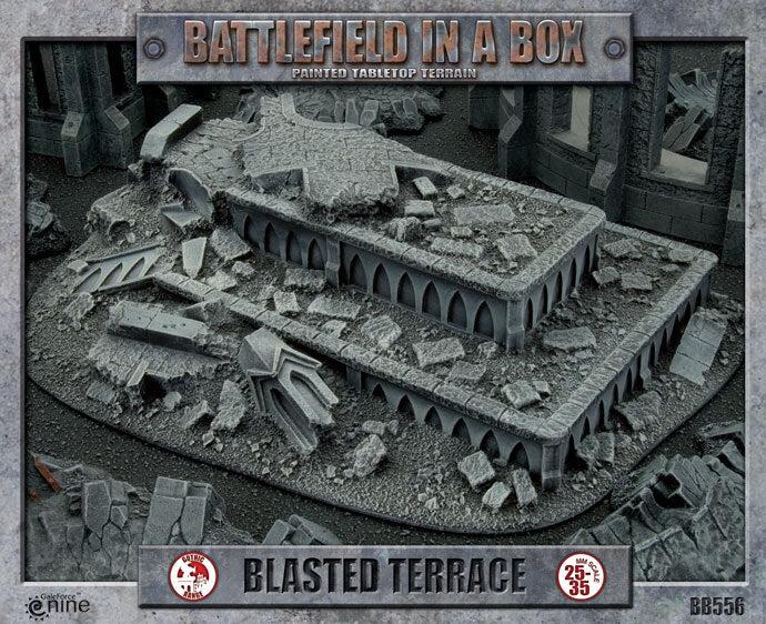 BATTLEFIELD IN A BOX GOTHIC BLASTED TERR - GF9BB556