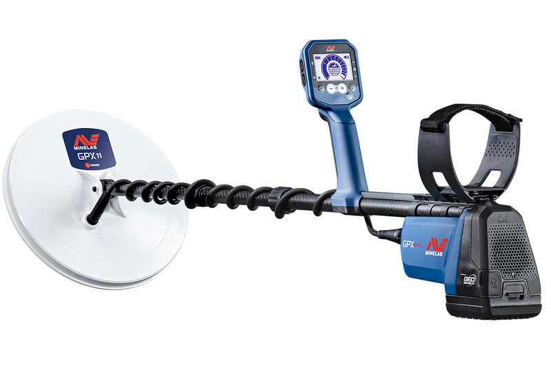 Minelab GPX 6000 Waterproof GeoSense-PI Gold Metal Detector W/GPX 11 & 14 Coil - 3300-0500