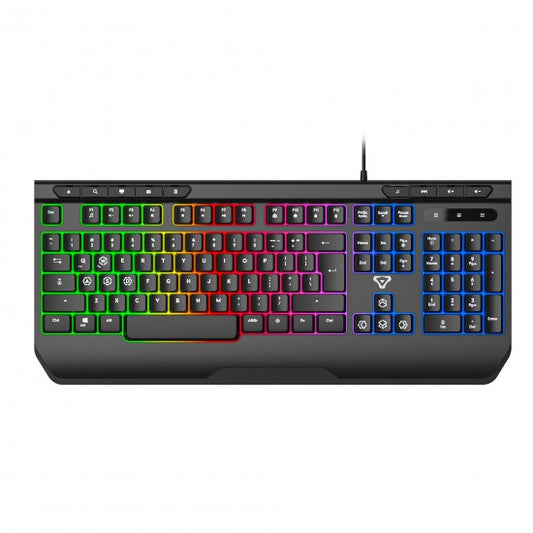 LASER GAMING LED FULL SIZE MBK701 WIRED GAMING KEYBOARD BLACK - KB-MBK701-BK