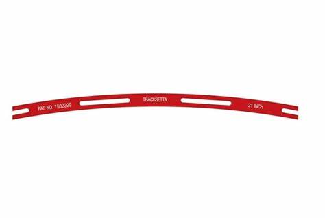 PECO NT21 N TRACKSETTA TRACK LAYING TEMPLATE - 21 53.3CM RADIUS CURVE - NT21