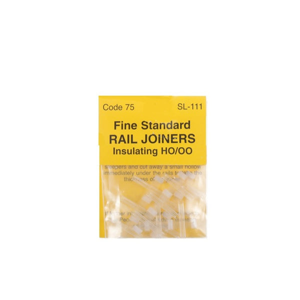 PECO RAIL JOINERS INSULATED HO/OO FINESC - SL111