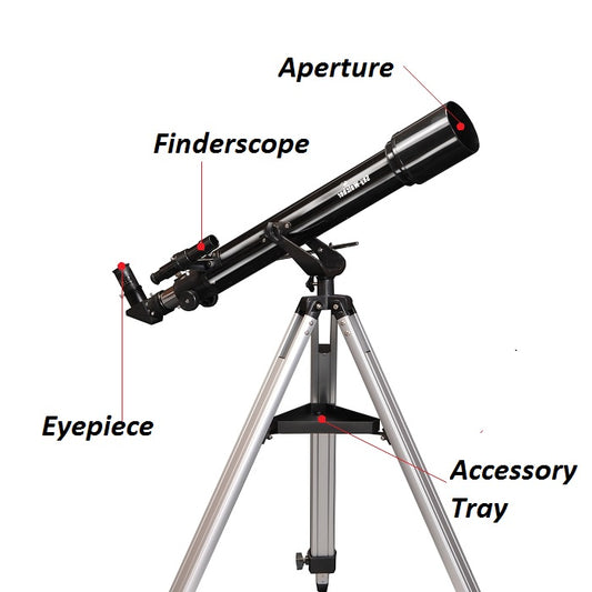 SKY-WATCHER 70AZ REFRACTOR TELESCOPE 70/700 AZ2 MOUNT SW707 - SW707AZ2