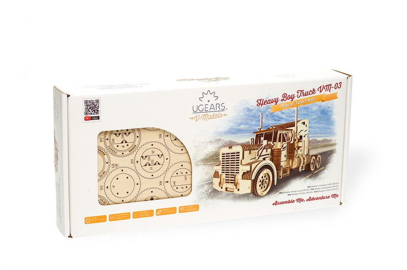 UGEARS HEAVY BOY TRUCK VM-03 - 70056