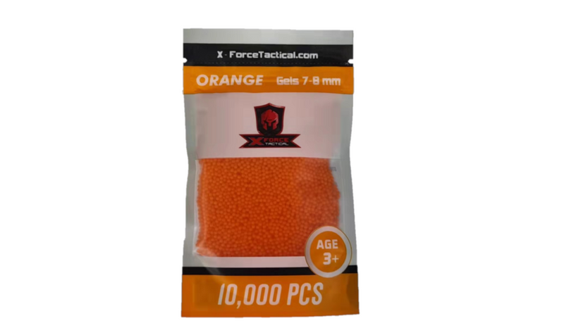 X-Force Gels 10000 pcs Orange 7-8mm - X-FORCEGELS