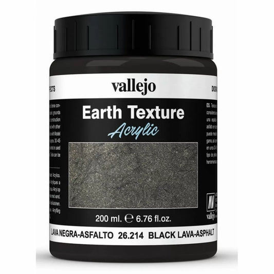 VALLEJO DIORAMA EFFECTS - BLACK LAVA - AV26214