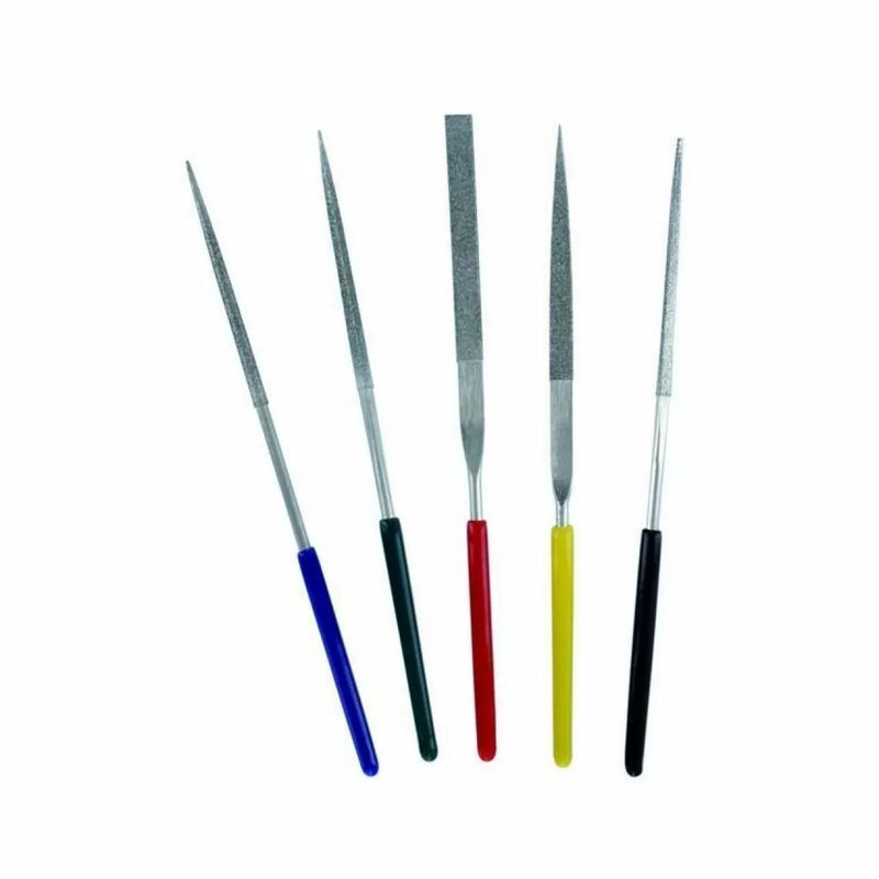 Acrylicos Vallejo VJP03004 100 Mm Diamond Needle File Set - Pack of 5 - AVT03004