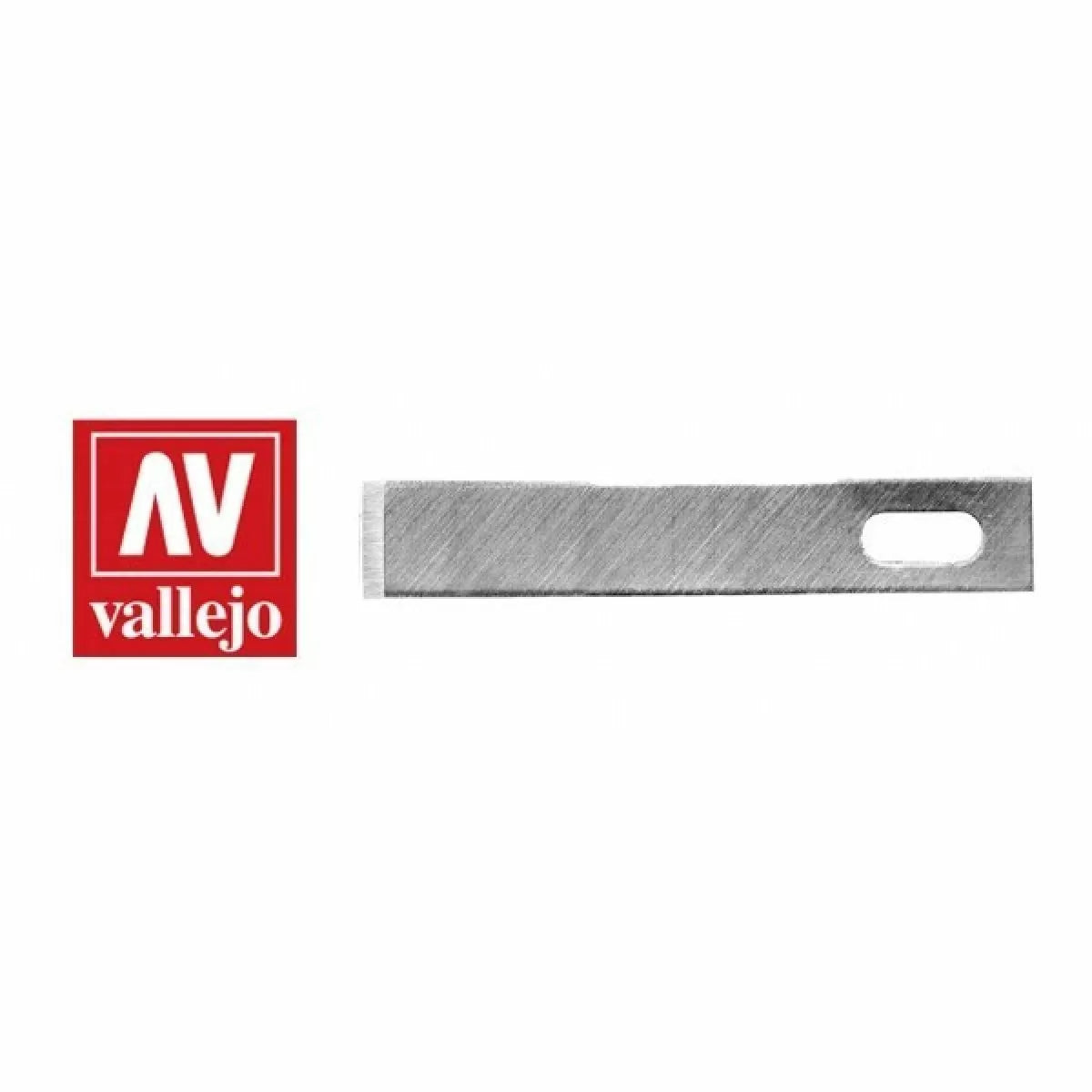 VALLEJO HOBBY TOOLS - #17 CHISELLING BLADES (5) - FOR NO.1 HANDLE - AVT06004