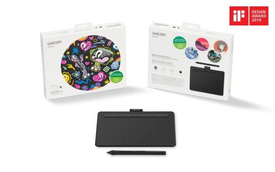 Wacom Intuos Small Ctl-4100wl/k0-c Bluetooth Black - 4115325