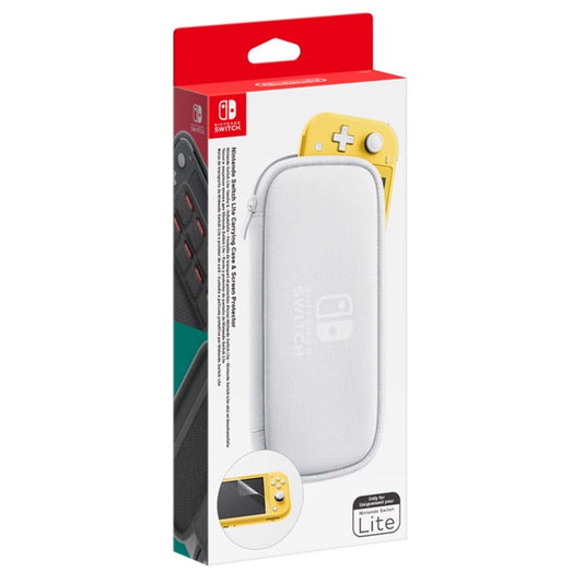 NINTENDO SWITCH LITE CARRYING CASE - WHITE