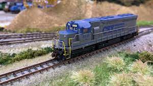 BAC66457 N SD45 DIESEL LOCOMOTIVE MODEL TRAIN WITH DCC & SOUND VALUE CSXT N SCALE