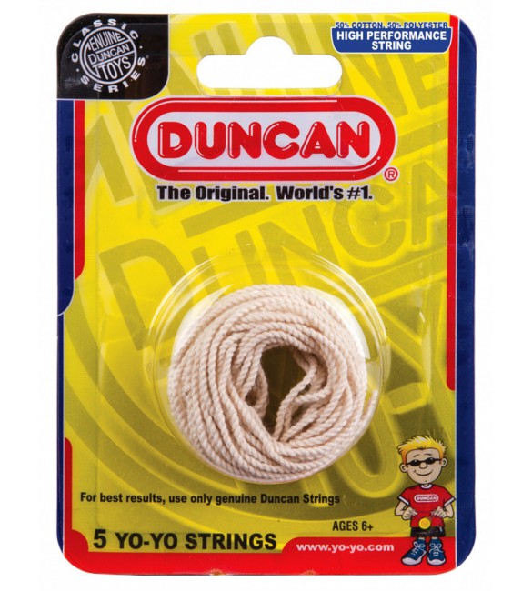 DUNCAN YOYO REPLACEMENT STRING 5PK