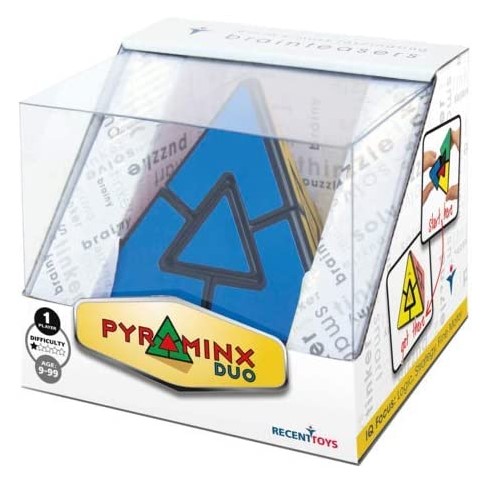 Meffert's M5071 Pyraminx Duo Puzzle, Multi-Colour - PUZPYRA