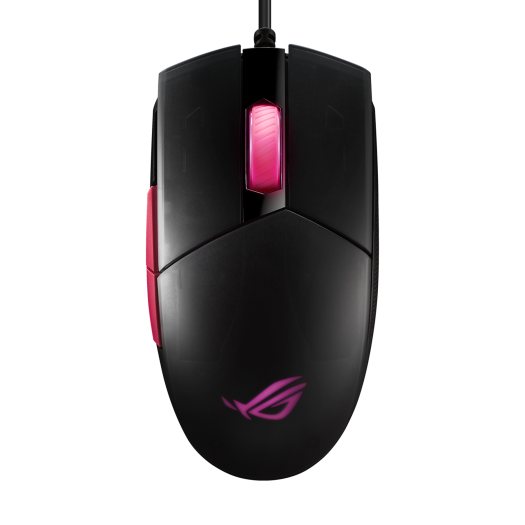 ASUS ROG Strix Impact II Electro Punk Wired Gaming Mouse - MIA-ROGIMPACTIIEP