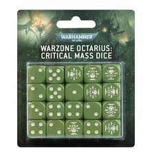 WH40K WARZONE OCTARIUS CRITICAL MASS DICE - 4028