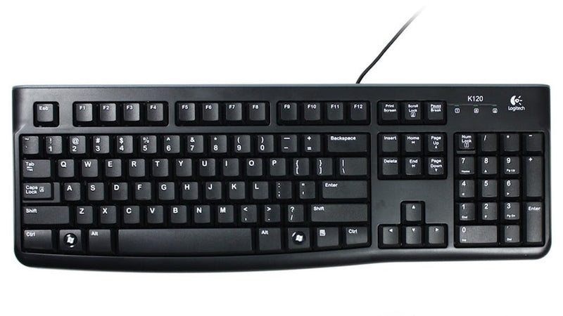 LOGITECH K120 CORDED KEYBOARD