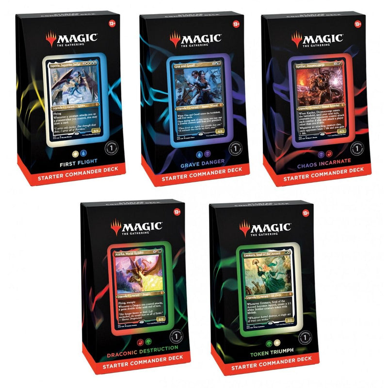 Magic the Gathering - 2022 Starter Commander Decks Assorted - C99230000