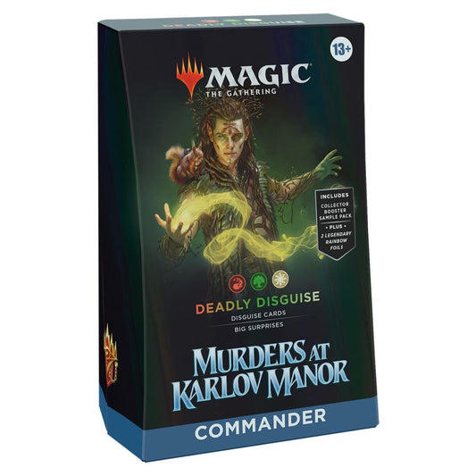 MAGIC THE GATHERING MURDERS AT KARLOV MANOR COMMANDER DECKS - ASSORTED - D30270000