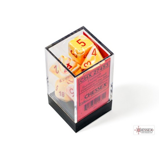 CHESSEX FESTIVE SUNBURST POLYH - CHX27453