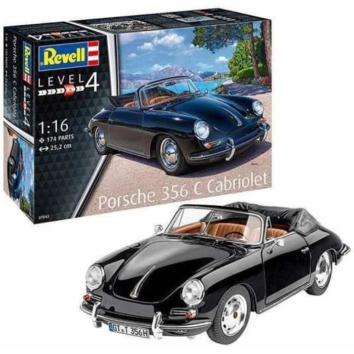 REVELL PORSCHE 356 PLASTIC KIT - 7043