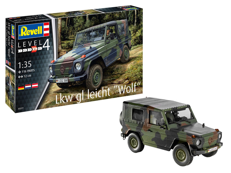 Lkw Gl Leicht Wolf Revell Model Kit - 3277