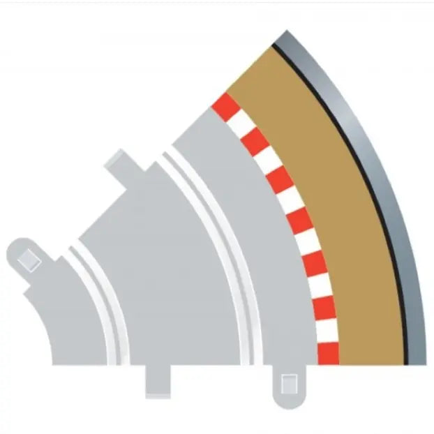 SCALEX RADIUS 1 CURVE OUTER BORDERS - C8240