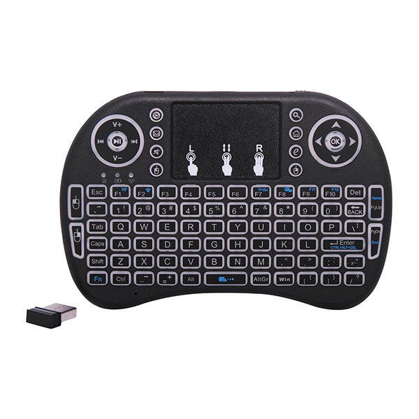 2.4GHz Wireless Media Centre Keyboard With Trackpad
