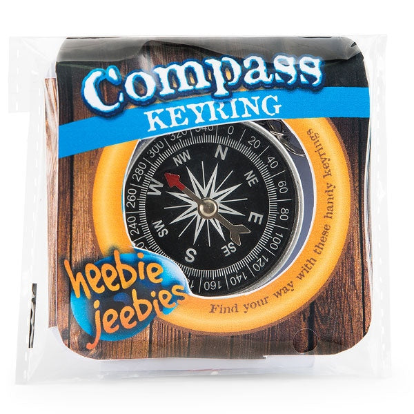 HEEBIE JEEBIES Compass Keyring