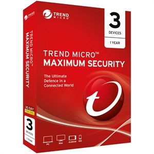 Trend Micro Maximum Security 3D 12M