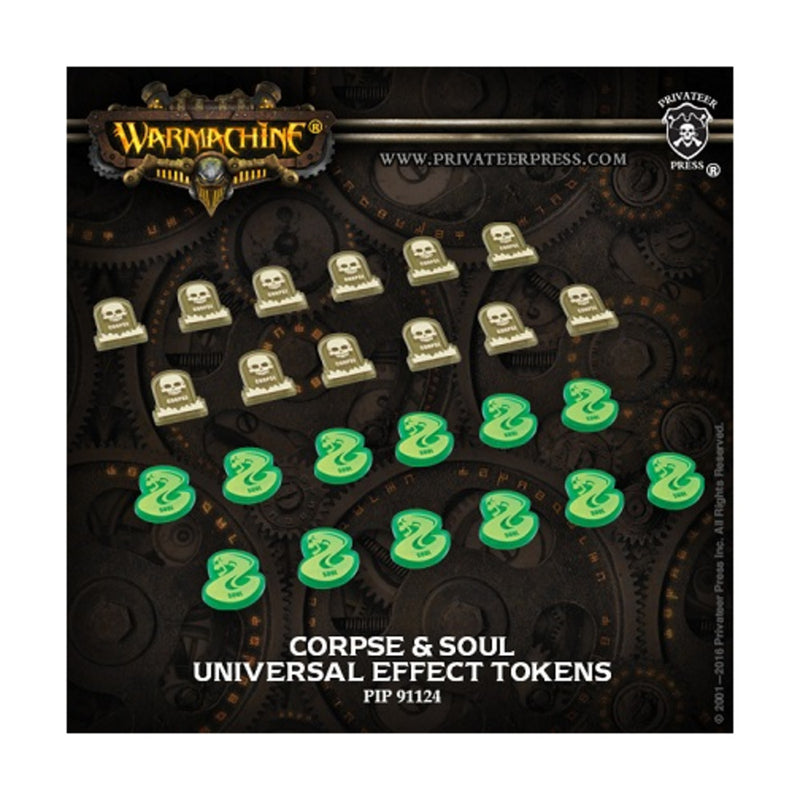 Warmachine & Hordes Universal Corpse & Soul Tokens