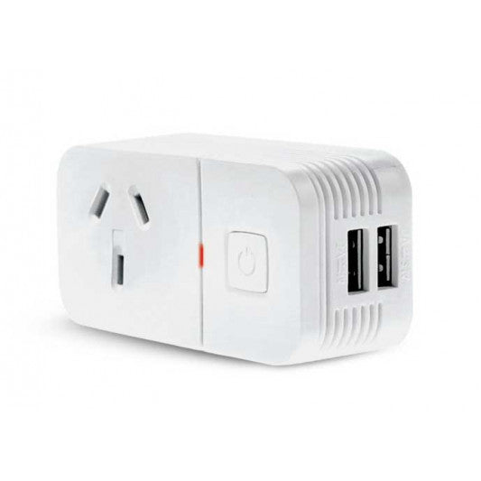 Laser Smart Wifi Plug with Dual USB Charger