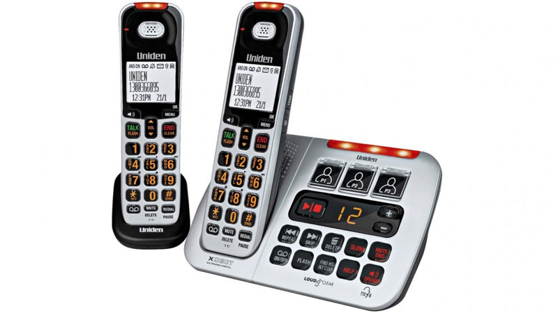 Uniden Cordless Phone Sight & Sound with Extra Handset